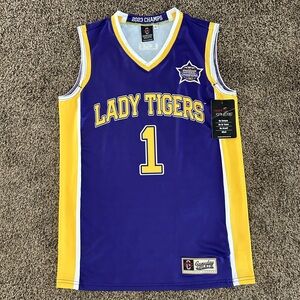 LSU Lady Tigers 2023 Champions Prosphere Gameday Greats NCAA Basketball Jersey